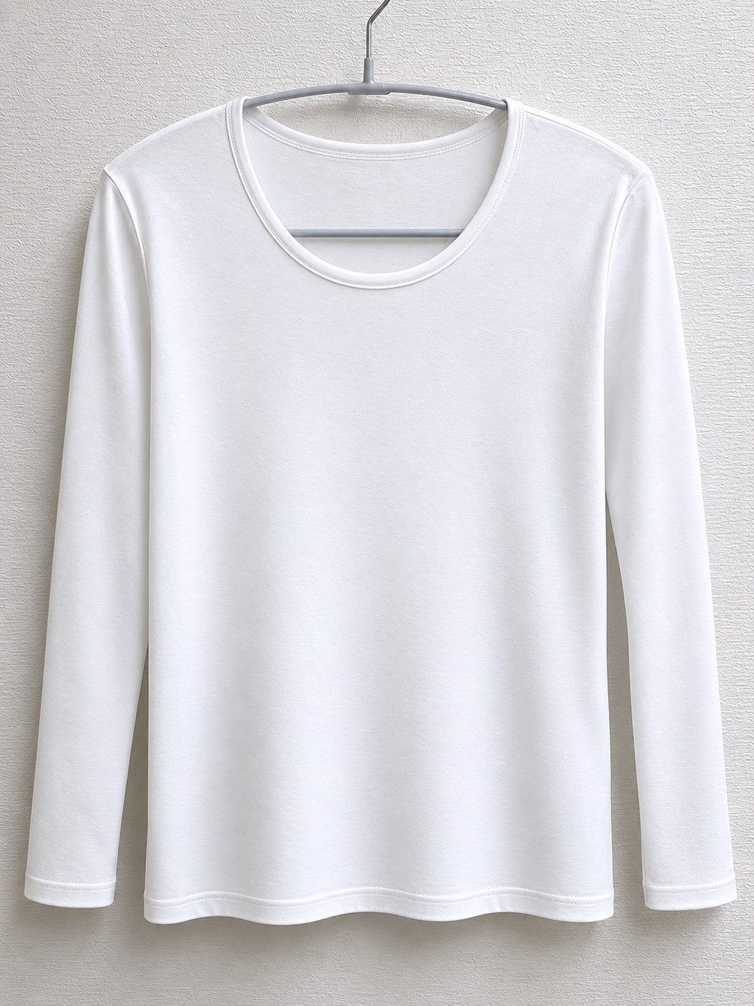 【Men's】通年用インナーウェア半袖：Uネック